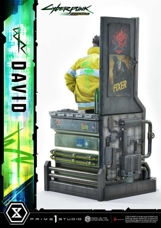 Cyberpunk: Edgerunners Real Elite Masterline Series Statue 1/4 David 58 cm 8