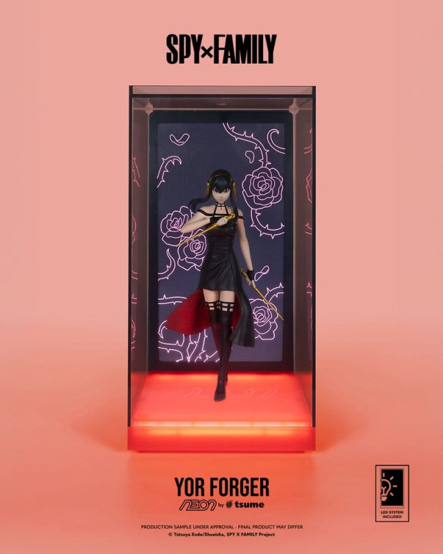 Spy x Family Neon Figure 1/9 Yor Forger 20 cm 3