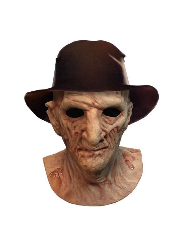 Nightmare on Elm Street 2: Freddy Krueger - Deluxe Latex Mask with Hat - Trick Or Treat