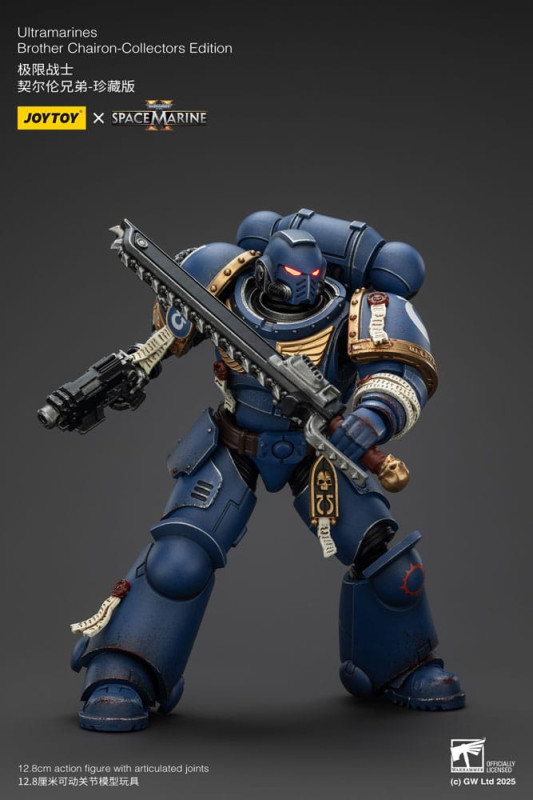 Warhammer 40,000: Space Marine 2 Action Figure Ultramarines Brother Chairon Collectors Edition 13 cm 4