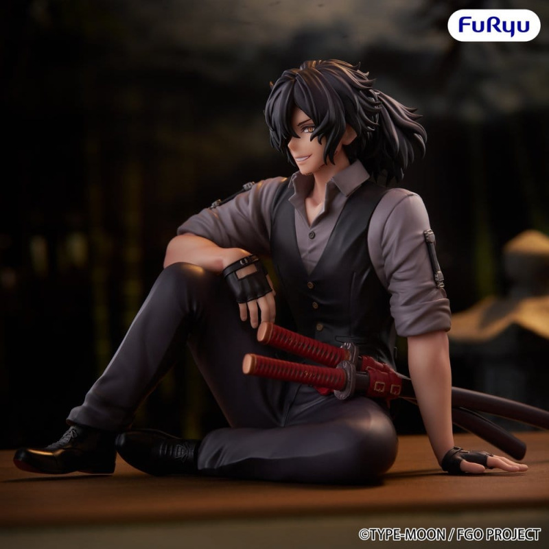 Fate/Grand Order Noodle Stopper PVC Figure Assassin Izou Okada Awesome Dapper Suit 9 cm 4