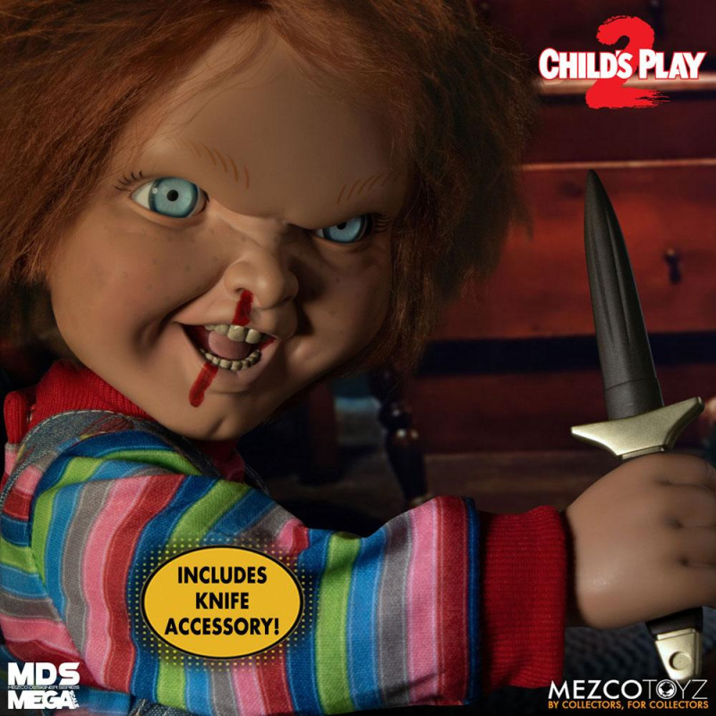 Child´s Play 2 Designer Series Talking Menacing Chucky 38 cm 8