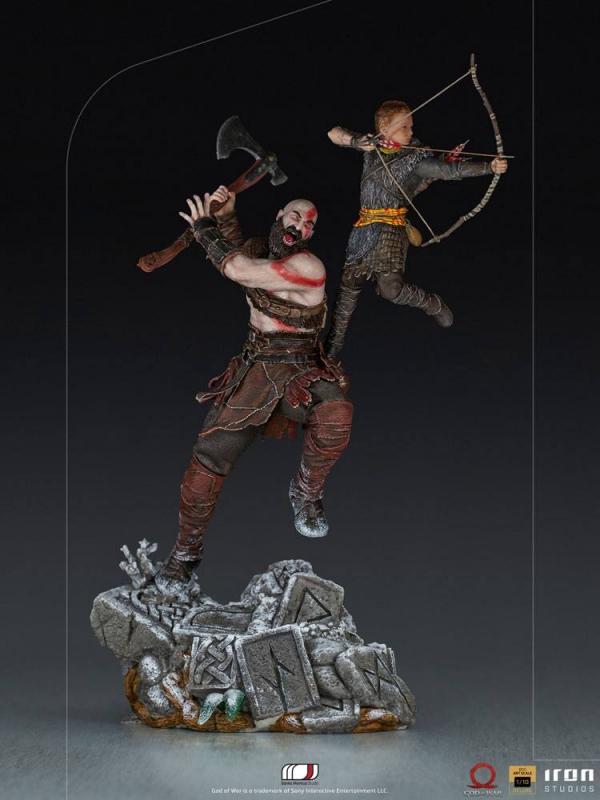 God of War: Kratos & Atreus 1/10 BDS Art Scale Statue - Iron Studios