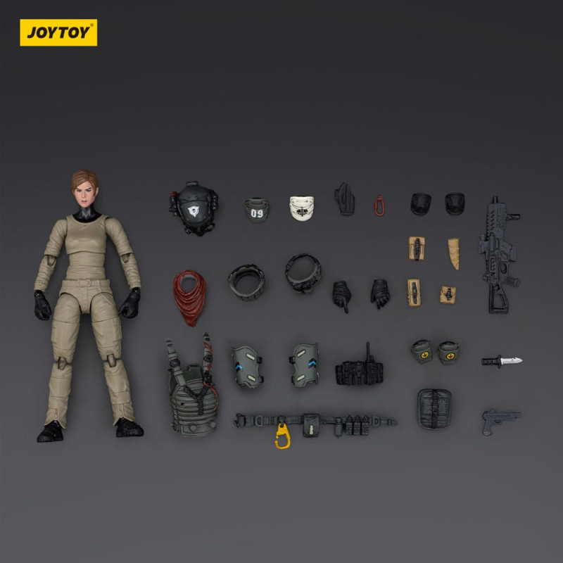 APOC Series Dark Source Action Figur Stellar Scar Assault Team Gravelgold 22 cm 6