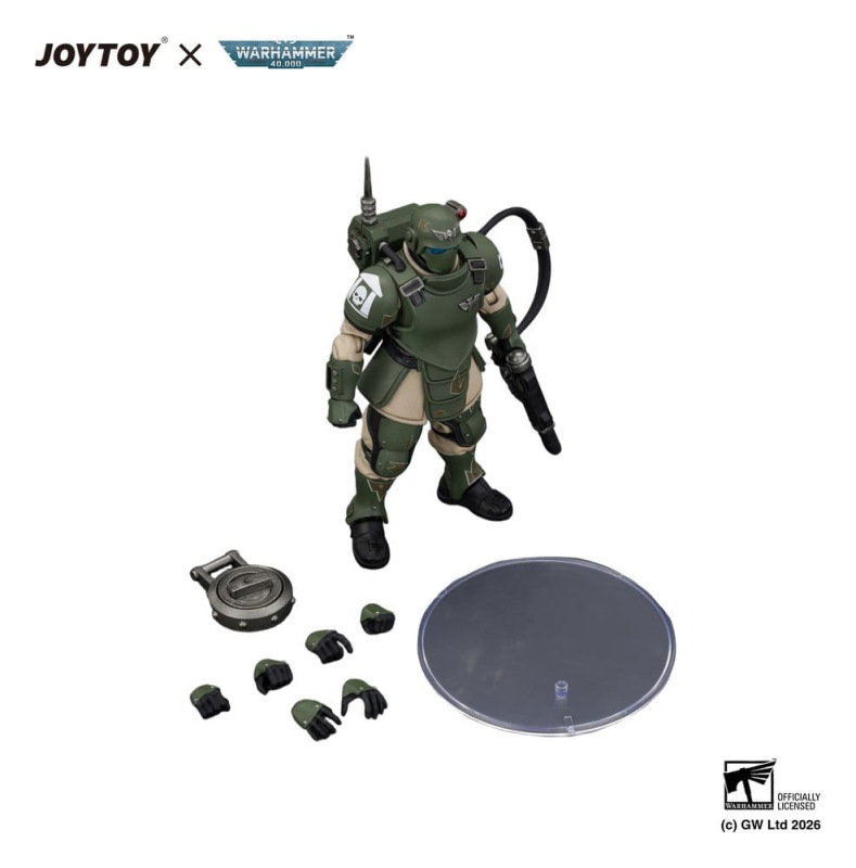Warhammer Action Figure Astra Militarum Kasrkin 6 with Hot-shot Laspistol 4