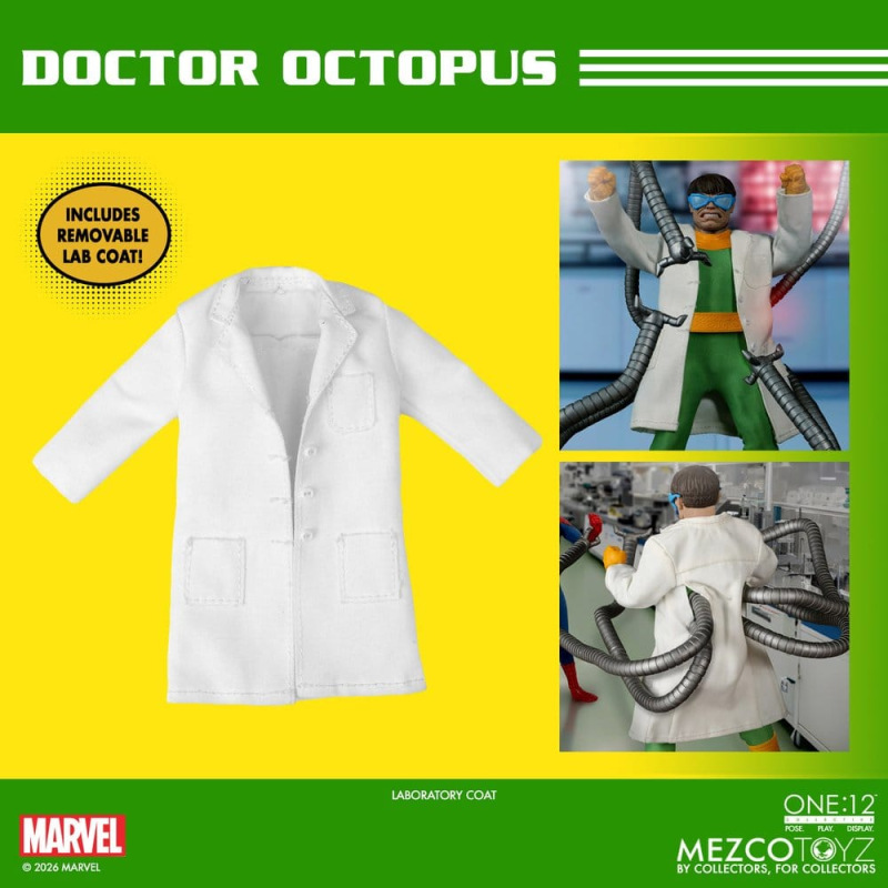 Marvel Comics One:12 Collective Action Figure 1/12 Doctor Octopus 16 cm 6