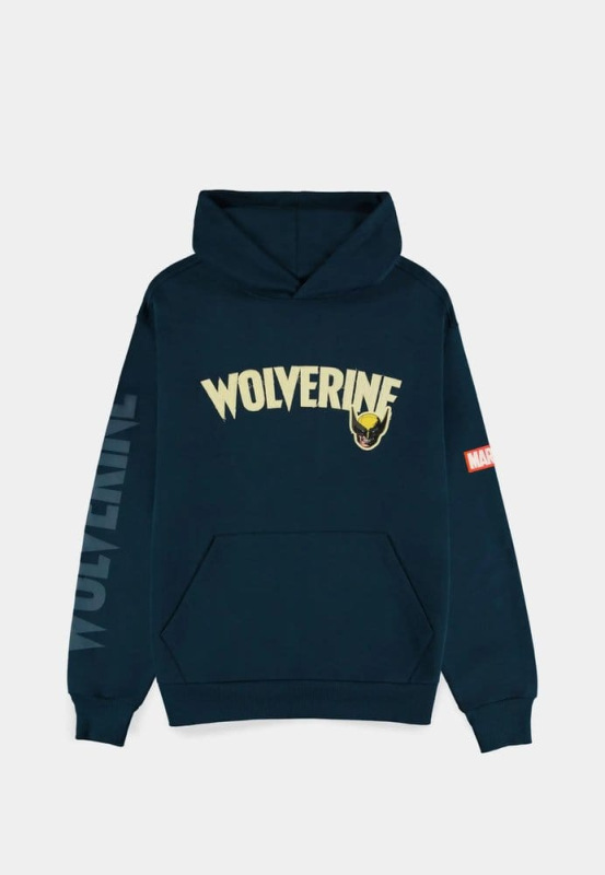 Marvel Hooded Sweater Wolverine Blue Size XXL 2