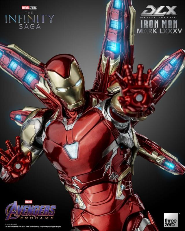 Infinity Saga DLX Action Figure 1/12 Iron Man Mark 85 17 cm 8