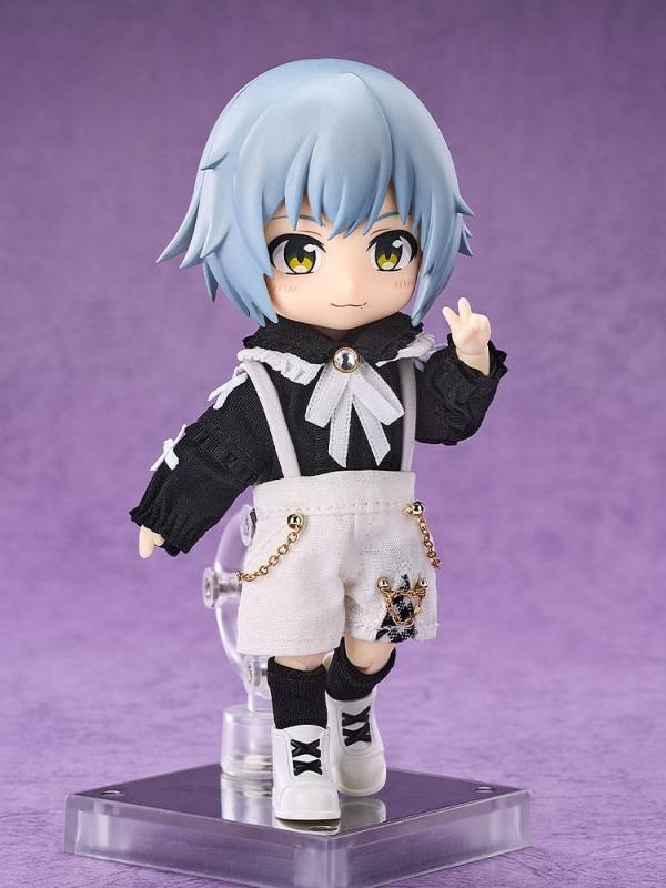 Nendoroid Accessories for Nendoroid Doll Figures Outfit Set: Suspender Shorts Set (Black & White)