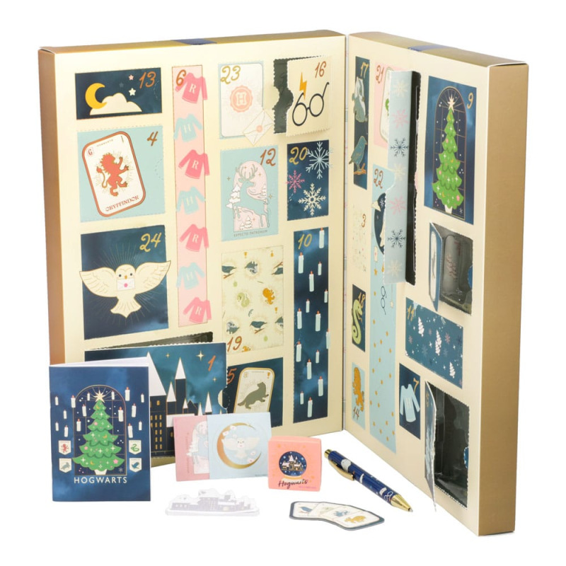 Harry Potter Advent Calendar Stationery 24 Day Hogwarts 3