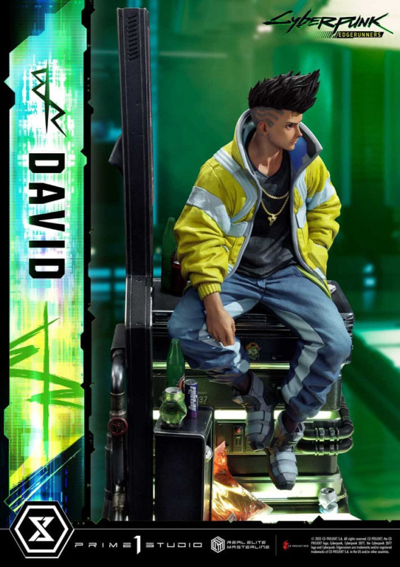 Cyberpunk: Edgerunners Real Elite Masterline Series Statue 1/4 David 58 cm 13