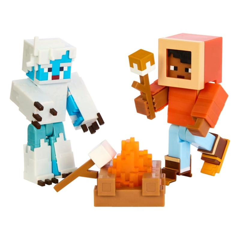 Minecraft Creator Series Action Figure Expansion Pack Mount Enderwood Yeti Scare 8 cm