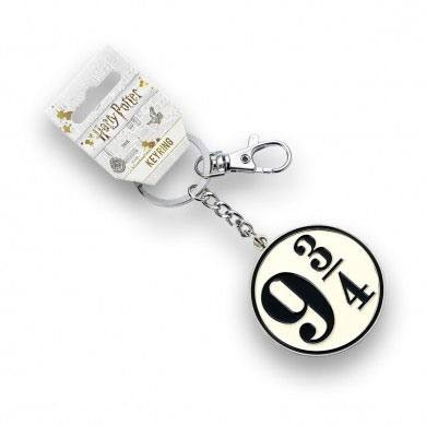 Harry Potter Keychain Platform 9 3/4 (silver plated) 1