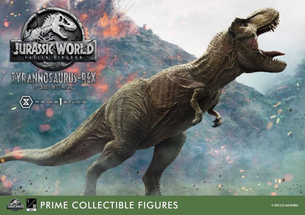 Jurassic World: Fallen Kingdom (Film) Prime Collectible Figures Statue 1/38 Tyrannosaurus Rex 23 cm 1