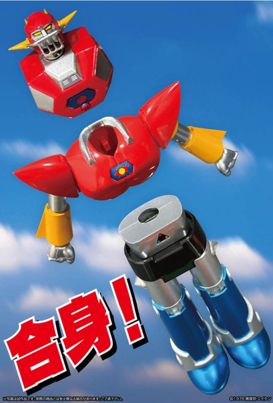 UFO Warrior Dai Apolon Neo Dynamite Action Action Figure Dai Apolon 20 cm 6