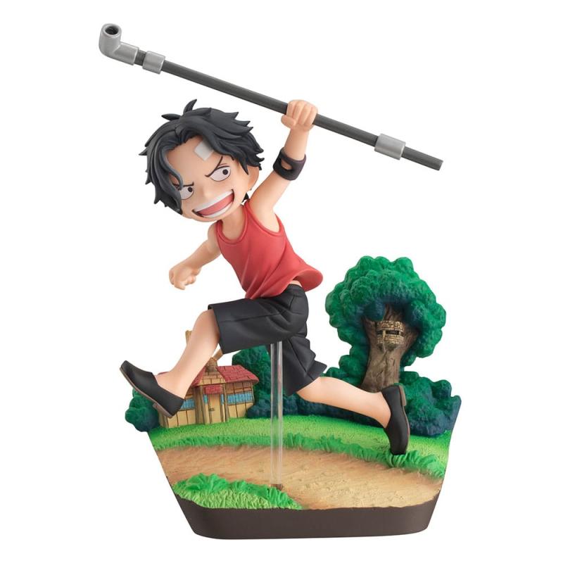 One Piece G.E.M. Series PVC Statue Portgas D. Ace Run! Run! Run! 13 cm