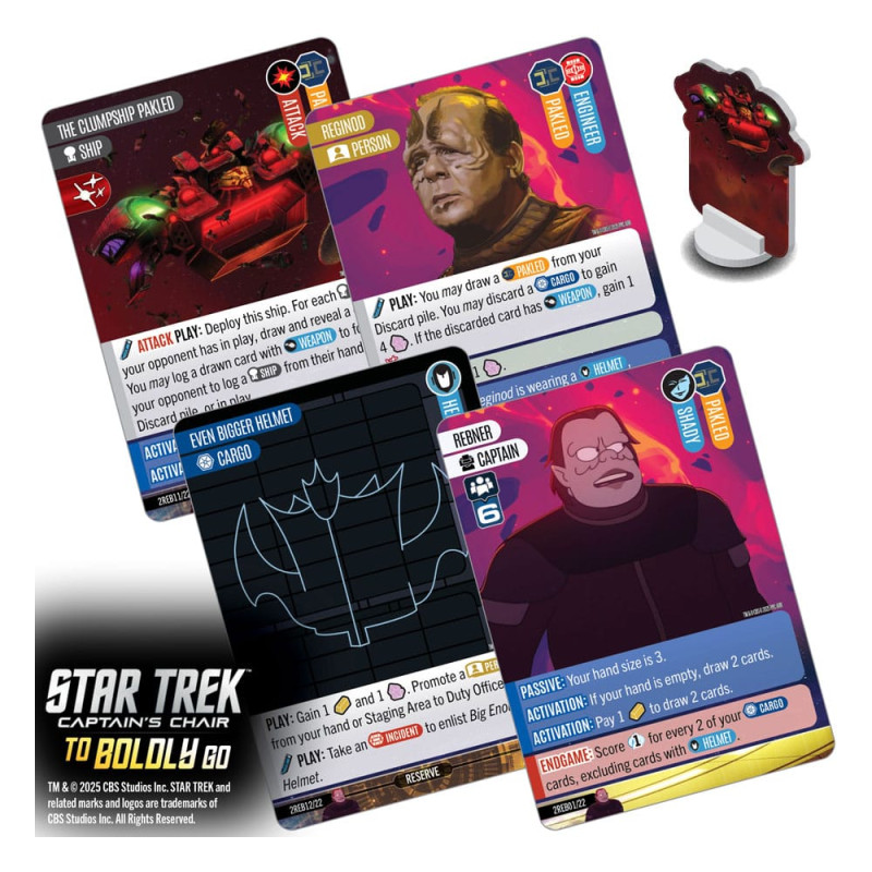 Star Trek: Captain's Chair Card Game To Boldly Go *English Version* 2