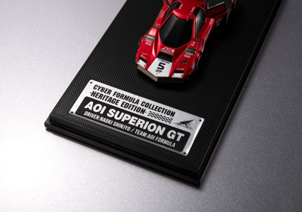 Future GPX Cyber Formula Vehicle Aoi Superion GT Heritage Edition 7 cm 6