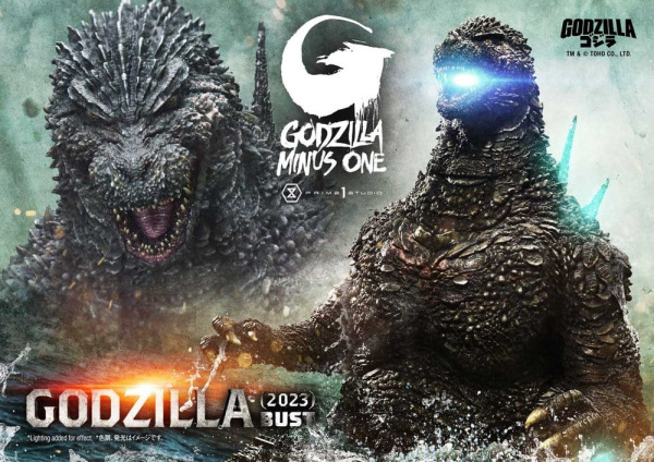 Godzilla Minus One (Film) Life Size Bust 1/1 Godzilla (2023) Bonus Ver. 87 cm 1