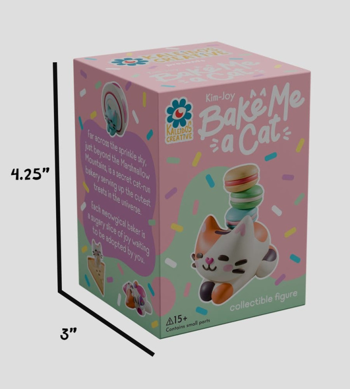 Bake Me a Cat Mini Figures S1 7 cm Blind Box Display (6) 1