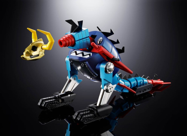 Dino Mech Gaiking Chogokin Action Figure Daikumaryu & Gaiking 20 cm 4