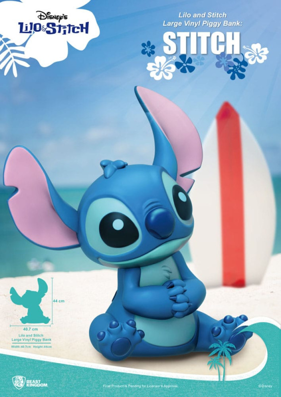 Lilo & Stitch Piggy Vinyl Bank Stitch 44 cm 2