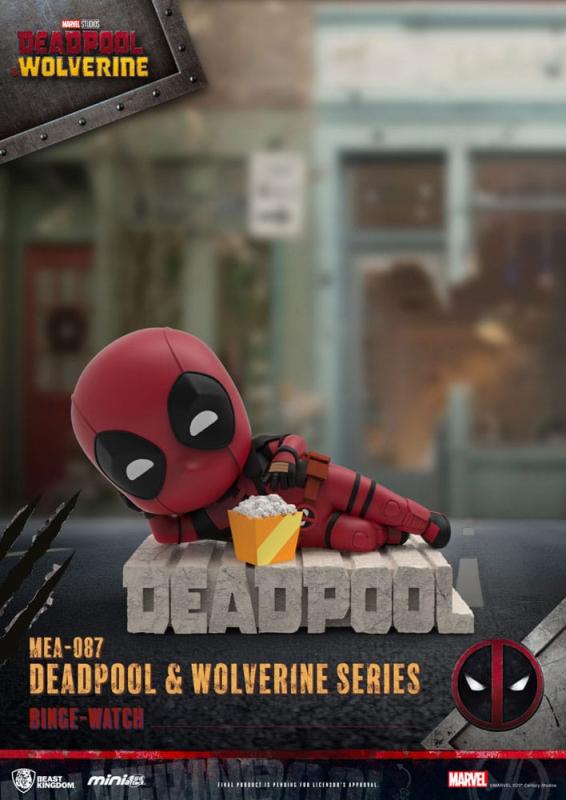 Deadpool 3 Deadpool & Wolverine Series Mini Egg Attack Figures Set 8 cm