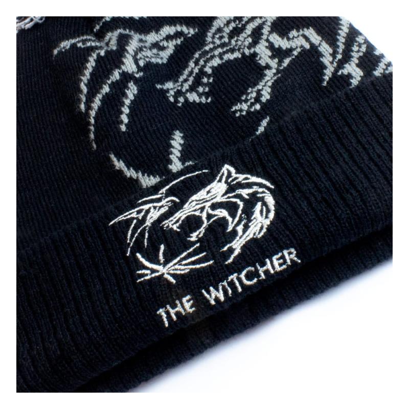 The Witcher Beanie Wolf Logo