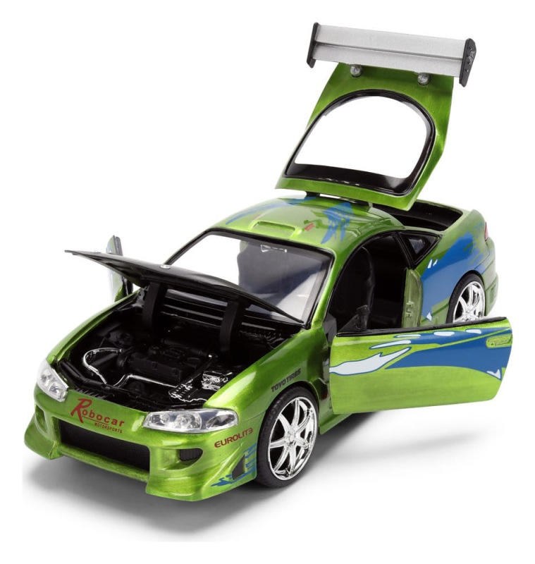 Fast & Furious Diecast Vehicle 1:24 Anniversary Mitsubishi 19 cm 8
