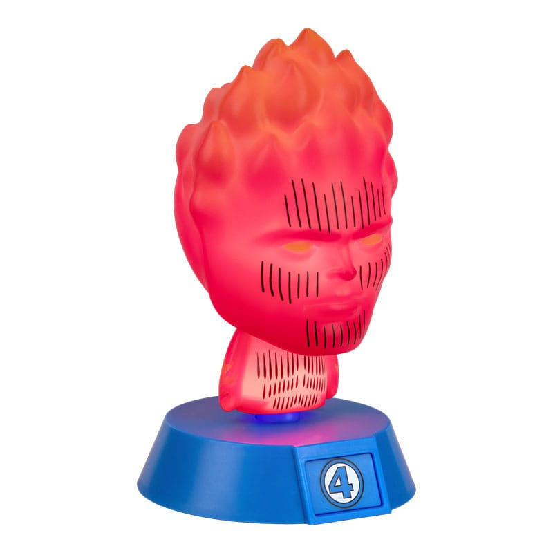 Fantastic Four Icons Light Human Torch 11 cm 9