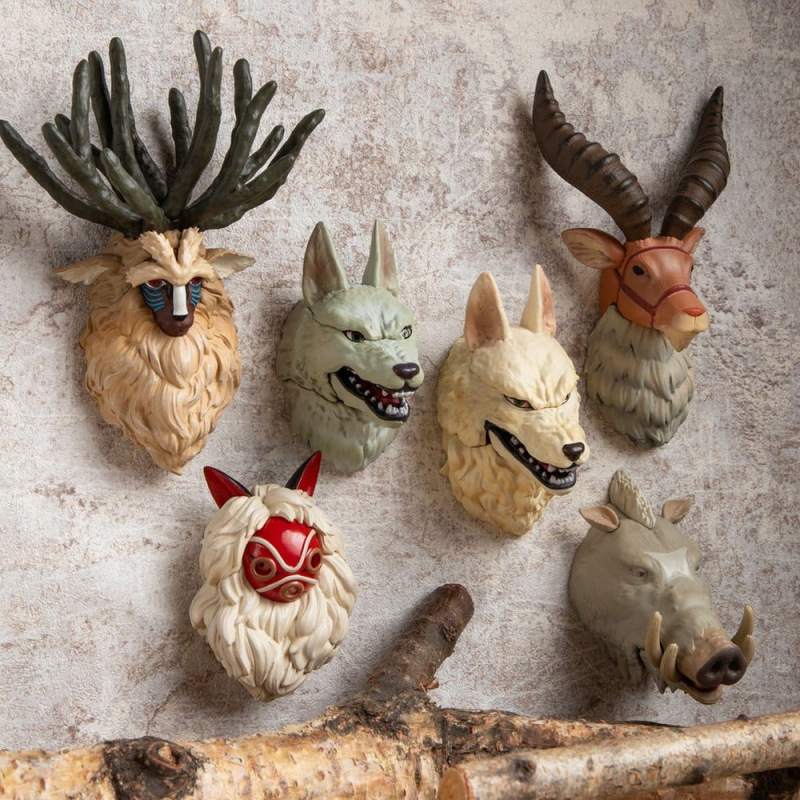 Princess Mononoke Magnete Mystery Box 3D Character Assortment (6) 1