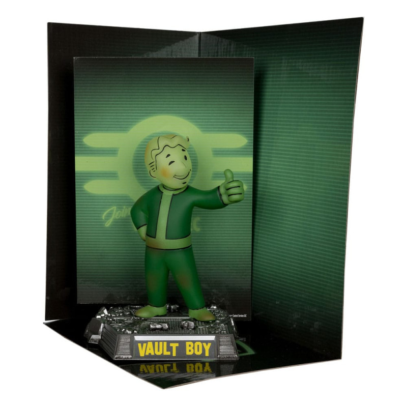 Fallout Movie Maniacs PVC Statue Vault Boy 13 cm 2