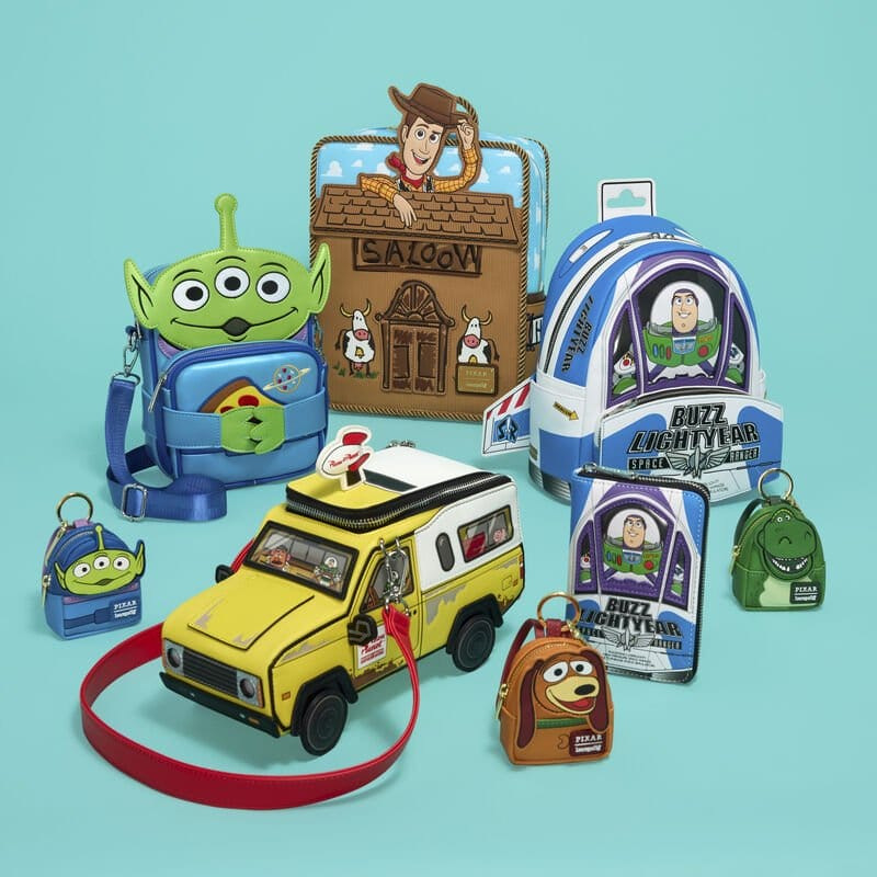 Pixar by Loungefly Bag Charm Mystery Box Display (15) 1