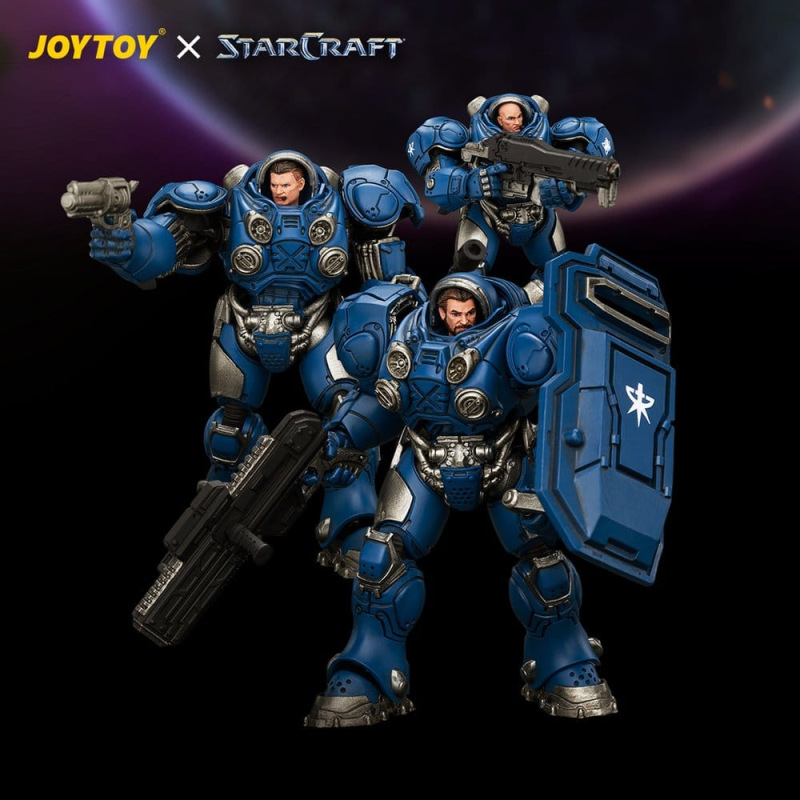 StarCraft Figure Set Terran Marine 6