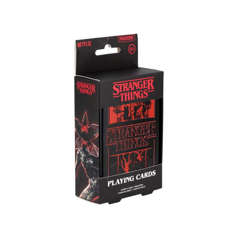 Stranger Thinngs 5 Playing Cards Metal 1