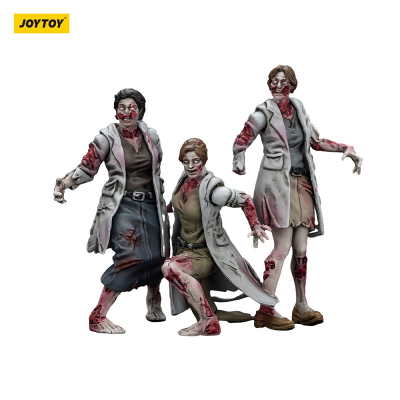 Zombie Dark Source Action Figures 3-Pack Medics 8 cm 9