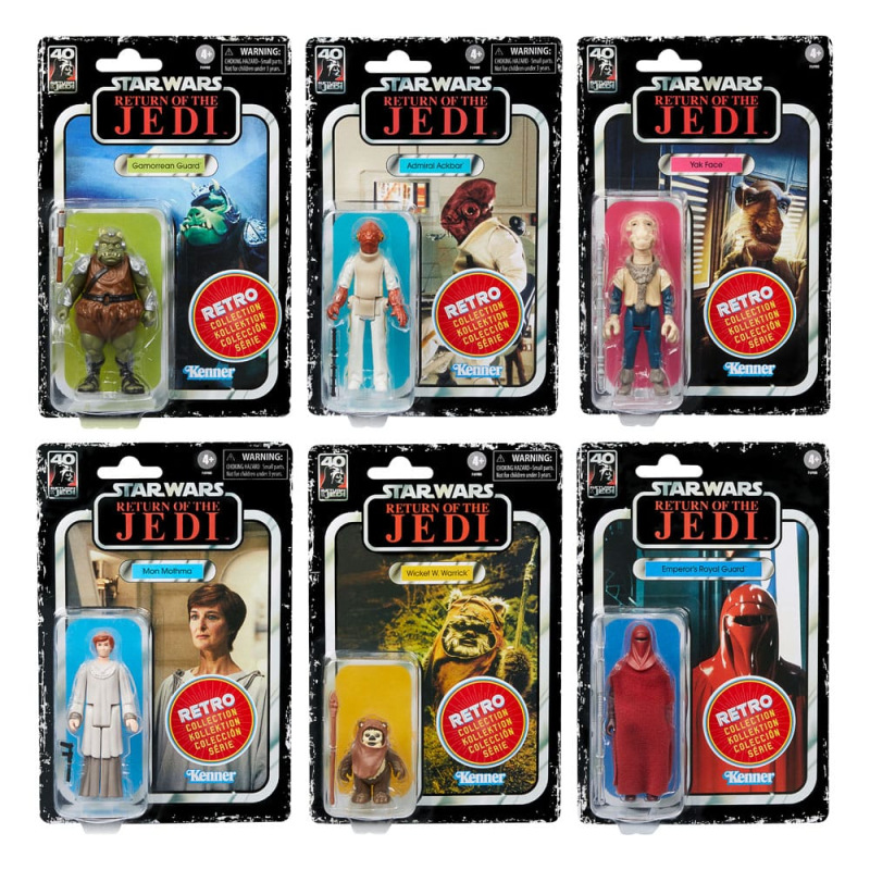 Star Wars Episode VI Retro Collection Action Figure 6-Pack 10 cm 9