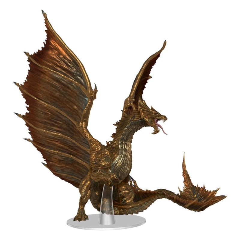 D&D Icons of the Realms Statue Adult Brass Dragon 30 cm