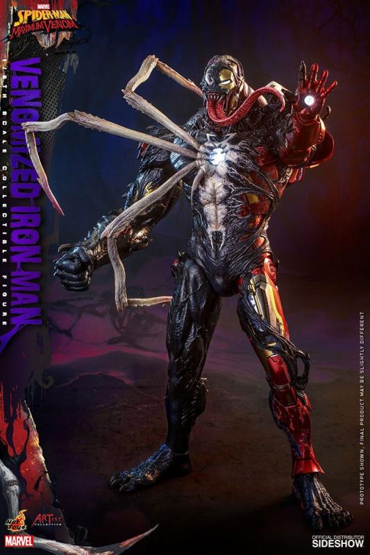Marvel's Spider-Man: Venomized Iron Man - Venom Artist Collection - Figure 1/6 - Hot Toys