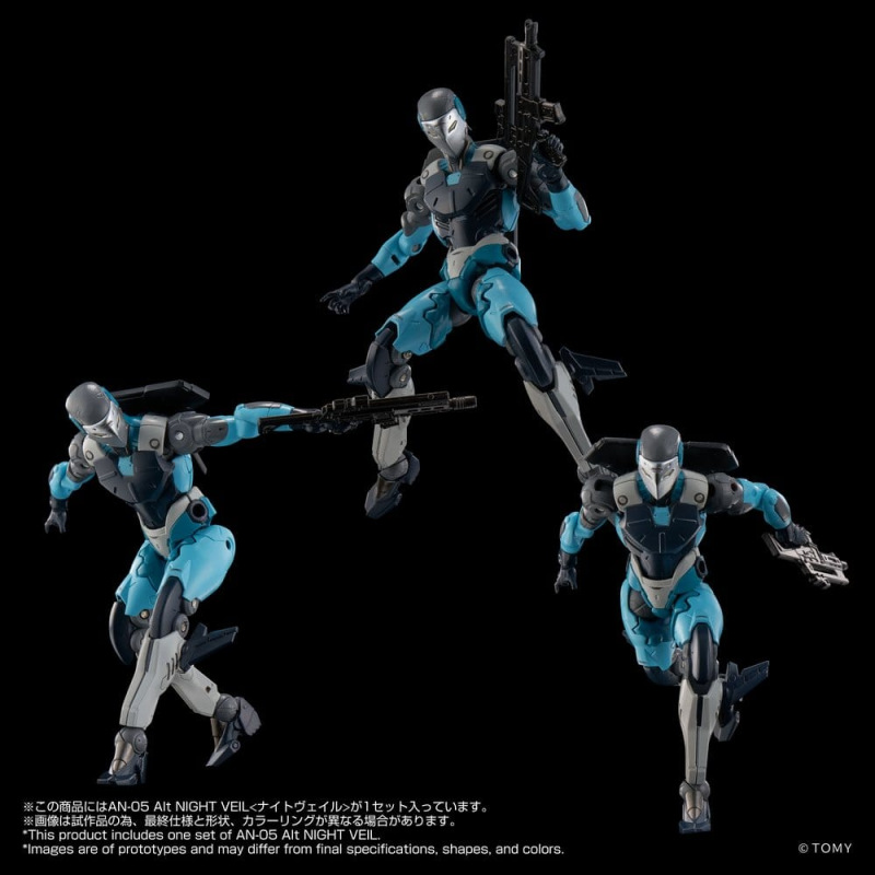 Altered Nano Action Figure An-05 Alt Night Veil 10 cm 1