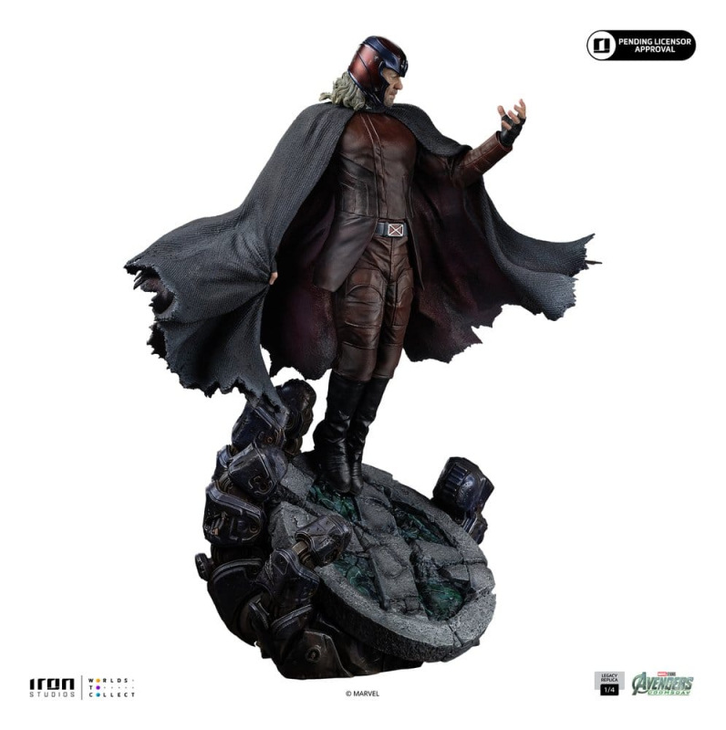 Avengers: Doomsday Legacy Replica Statue 1/4 Magneto 70 cm 2