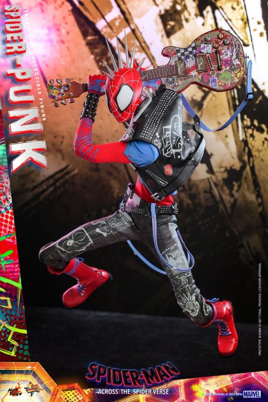 Spider-Man: Across the Spider-Verse Movie Masterpiece Action Figure 1/6 Spider-Punk 32 cm 8