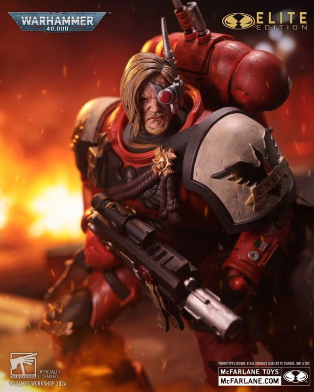Warhammer 40,000 Dawn of War McFarlane Elite Edition Action Figure Captain Cyrus (Dawn of War 4) 20 11