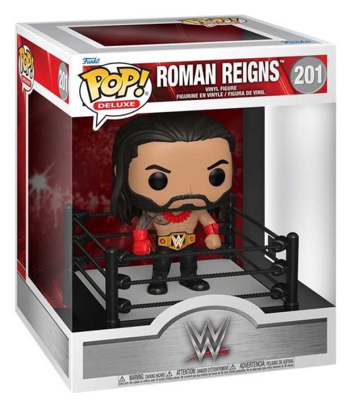WWE POP! Deluxe Vinyl Figure Roman Reigns in Ring 9 cm 1