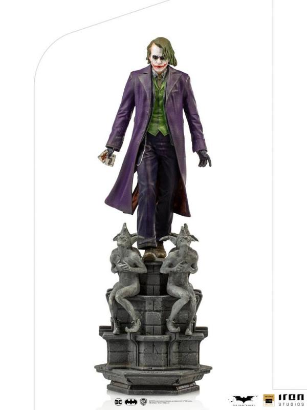 The Dark Knight: The Joker 1/10 Deluxe Statue - Iron Studios
