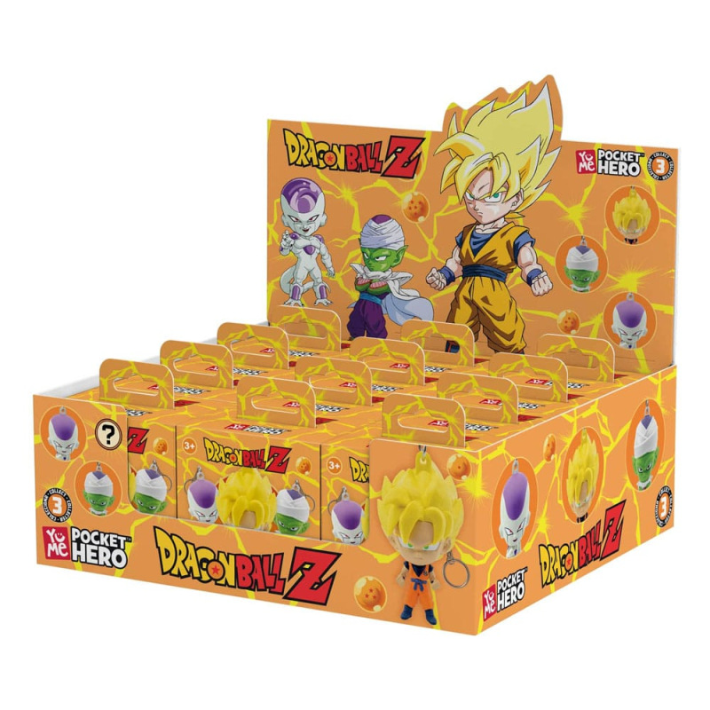 Dragon Ball Z Pocket Hero Keychain Series 1 Blind Box Display (12) 4