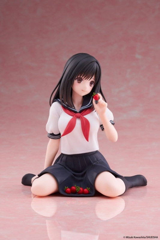 Strawberry 100% Desktop Cute PVC Figure Aya Tojo (School uniform Ver.) 13 cm