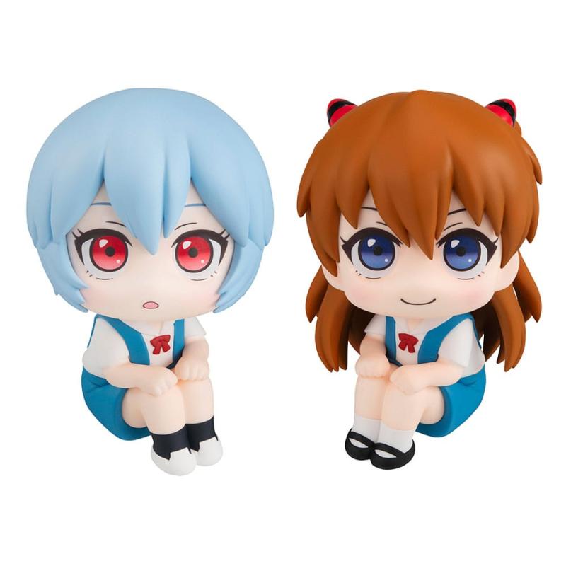 Evangelion: 3.0+1.0 Thrice Upon a Time Look Up PVC Statue Rei Ayanami & Shikinami Asuka Langley 11 c