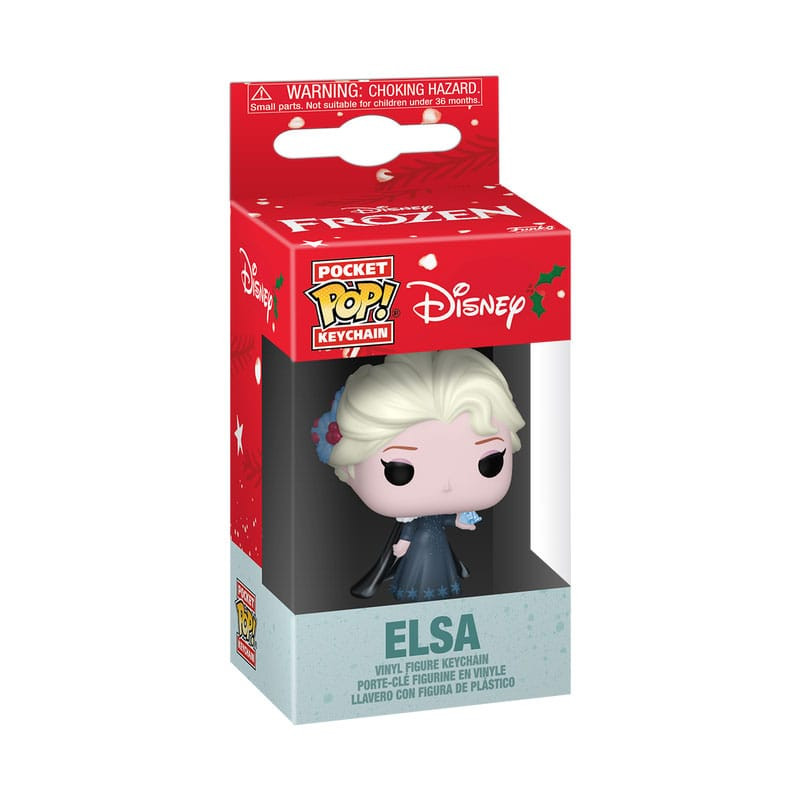 Disney Princess POP! Vinyl Keychains 4 cm Holiday Elsa Display (12) 1