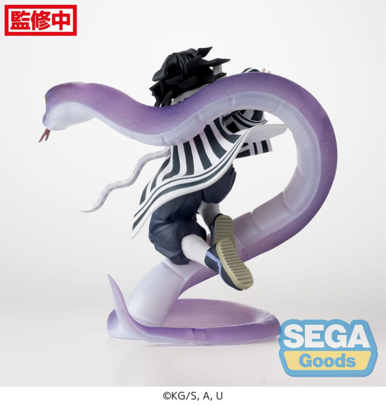 Demon Slayer: Kimetsu no Yaiba Xross Link Anime PVC Statue Obanai Iguro Hashira Training Arc 14 cm 7